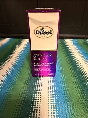 Difeel Glycolic Acid & Biotin Stimulating Hair Serum - Purple Packaging
